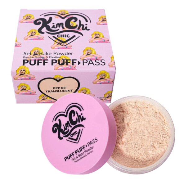 Kimchi Chic Beauty Puff Puff Pass Set and Bake Setting Powder 03 Translucent - Picture 1 of 9